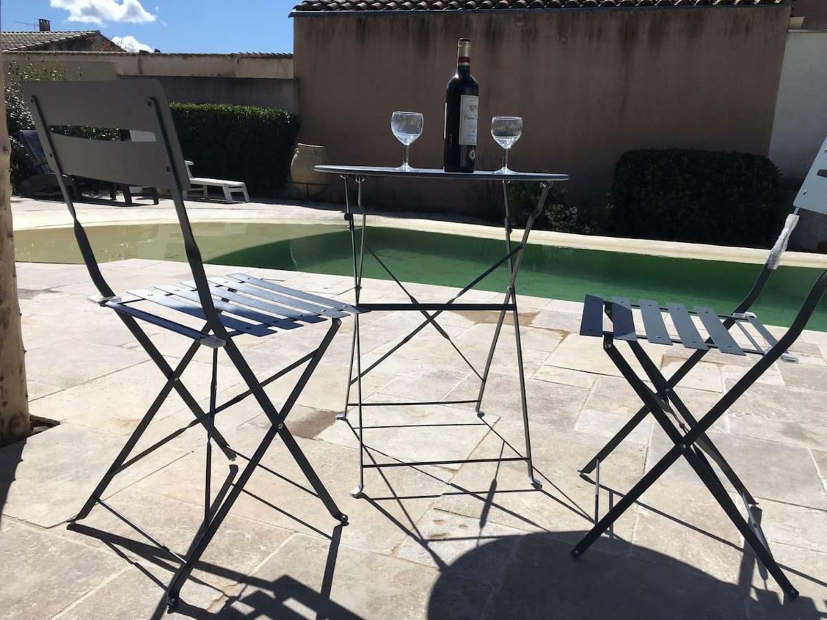 Coquet 2 Pieces Au Calme Avec Piscine Villa ฟองต์วิลเย ภายนอก รูปภาพ